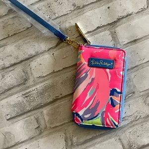 Lilly Pulitzer Palm Wristlet New w/o tags